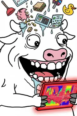 Collectible card - Daily Life Of A Rich Bull